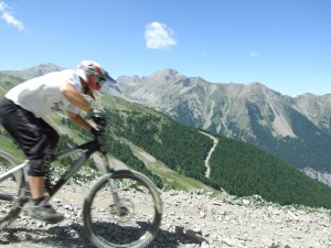 Mountain Biker by Mick Lissone