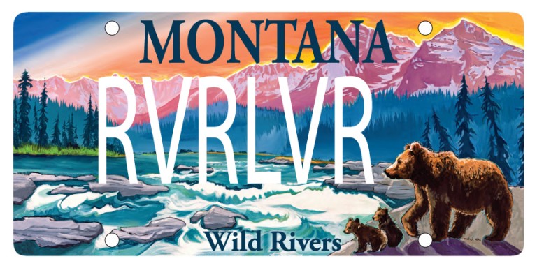 New Specialty License Plate Features North Fork Flathead North Fork Preservation Association