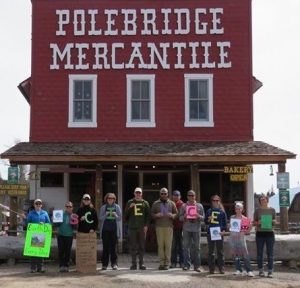 Science March in Polebridge, Apr 22, 2017 - Debo Powers photo