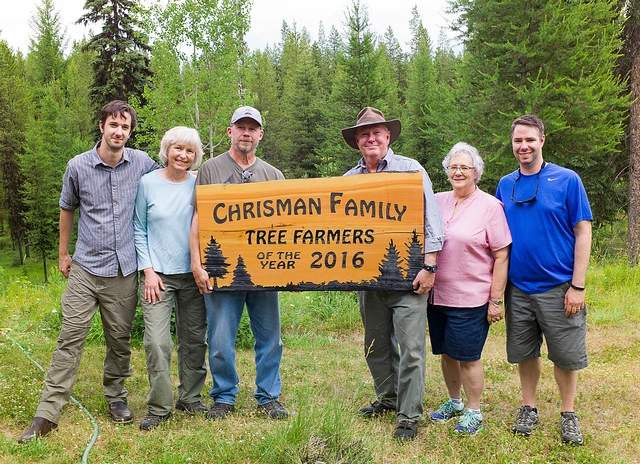 Chrisman Family - Tree Farmers of the Year 2016