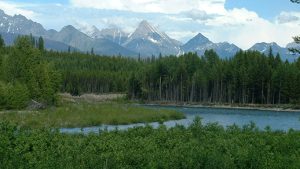 North Fork Flathead River from Ford Station - USFS